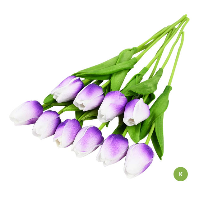 Vivolux | Mode-Tulpen Kunstblumen Für wartungsfreie kreative Wohnkultur Florale Displays Für Wohnzimmer Esszimmer Nordic Home Dekoration
