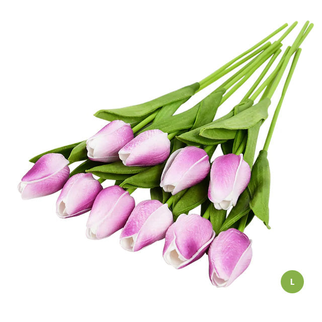 Vivolux | Mode-Tulpen Kunstblumen Für wartungsfreie kreative Wohnkultur Florale Displays Für Wohnzimmer Esszimmer Nordic Home Dekoration