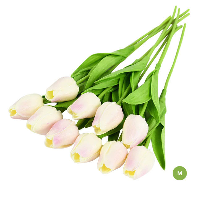 Vivolux | Mode-Tulpen Kunstblumen Für wartungsfreie kreative Wohnkultur Florale Displays Für Wohnzimmer Esszimmer Nordic Home Dekoration