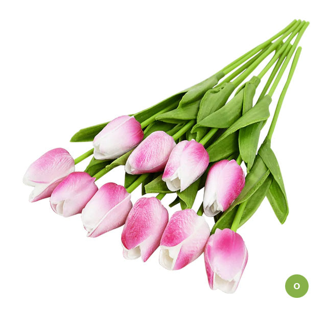 Vivolux | Mode-Tulpen Kunstblumen Für wartungsfreie kreative Wohnkultur Florale Displays Für Wohnzimmer Esszimmer Nordic Home Dekoration