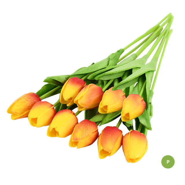 Vivolux | Mode-Tulpen Kunstblumen Für wartungsfreie kreative Wohnkultur Florale Displays Für Wohnzimmer Esszimmer Nordic Home Dekoration