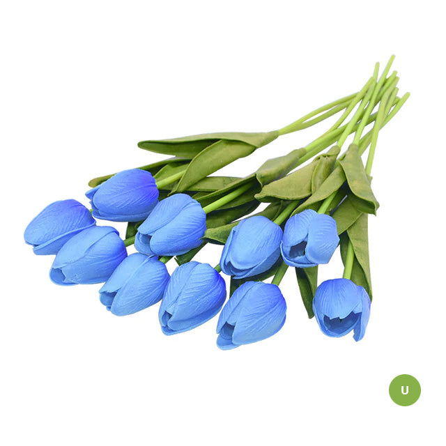 Vivolux | Mode-Tulpen Kunstblumen Für wartungsfreie kreative Wohnkultur Florale Displays Für Wohnzimmer Esszimmer Nordic Home Dekoration