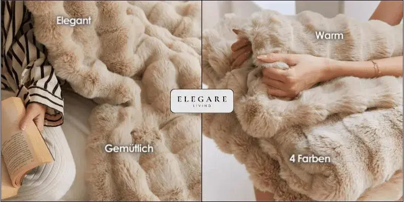 Vivolux | Wärmende Decke – warme Decke für den Winter – Sofa