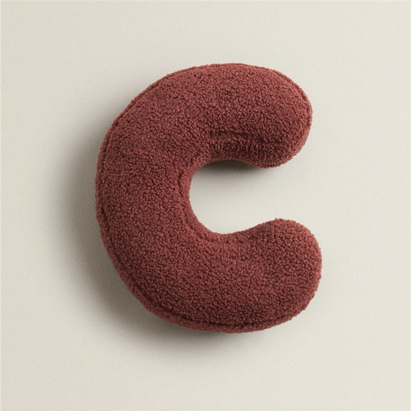 Vivolux | Alphabet Letter Fleece Kissen