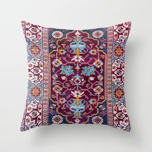Vivolux | Nordischer Kissenbezug im marokkanischen Stil, indisches Boho-Luxus-Wohnzimmer-Schlafzimmer-Kissenbezug, Lendenkissen, Heimdekoration