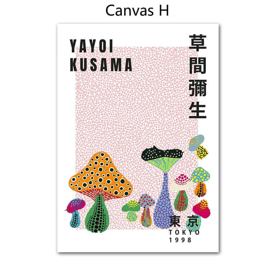 Vivolux | Yayoi Kusama Abstrakt Premium Poster