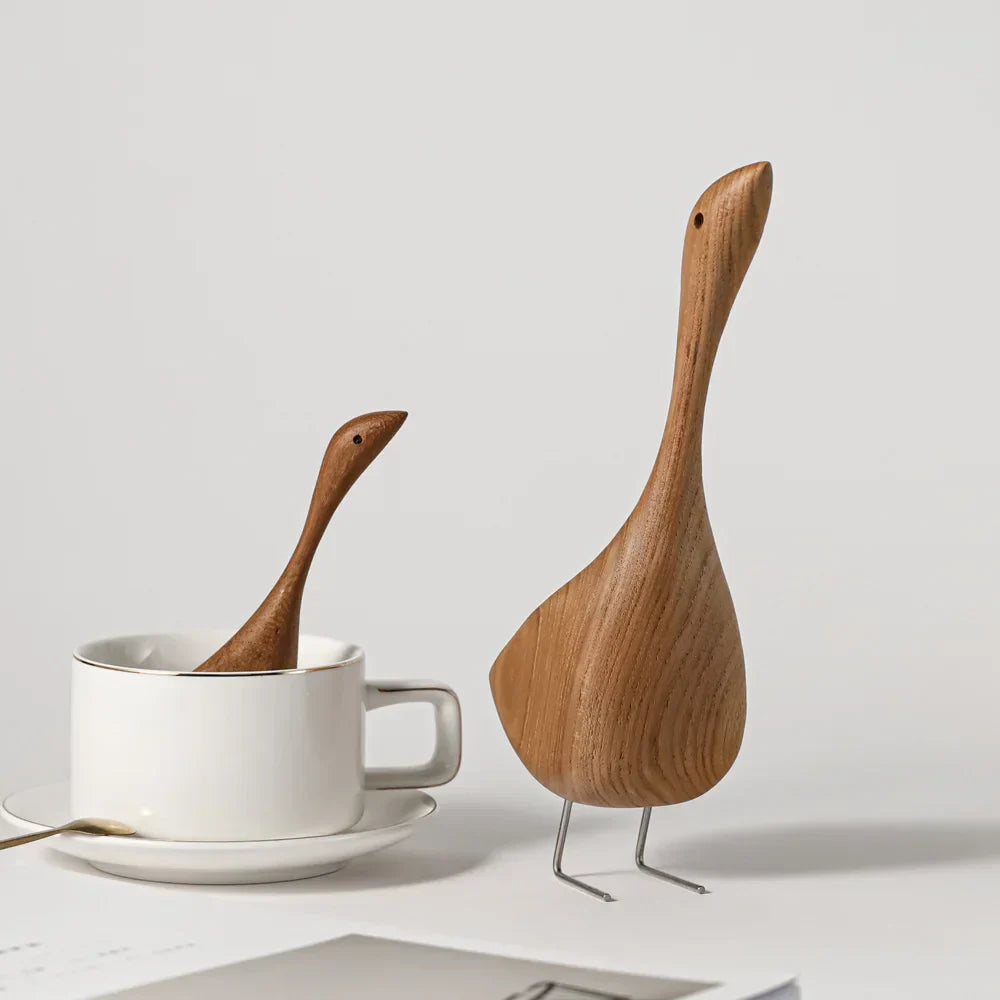 Vivolux | Nordic Holz-Gans Figuren