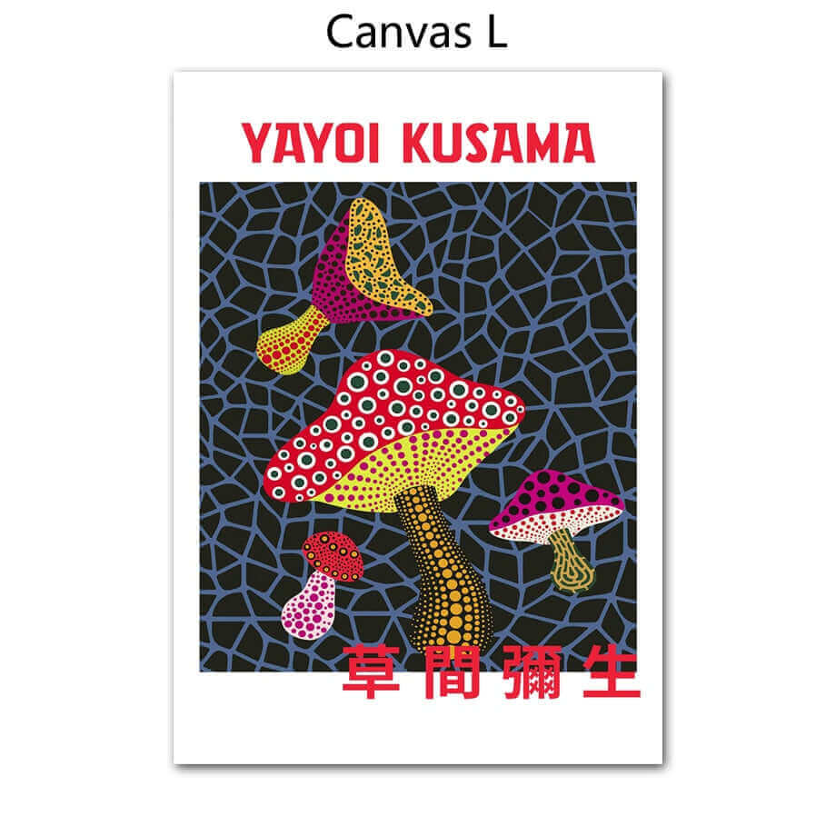 Vivolux | Yayoi Kusama Abstrakt Premium Poster