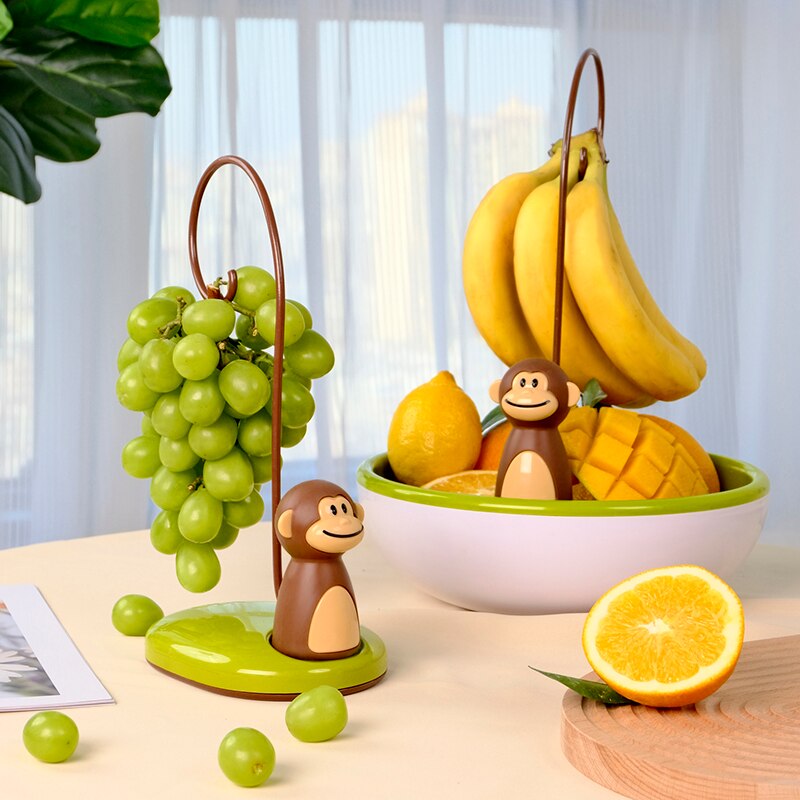Vivolux | Monkey Shape Küche Banane Hänger Stand