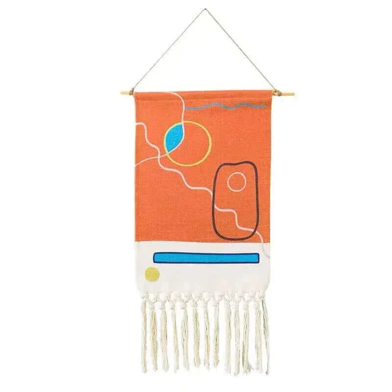 Vivolux | Macrame Hängender Baumwollteppich