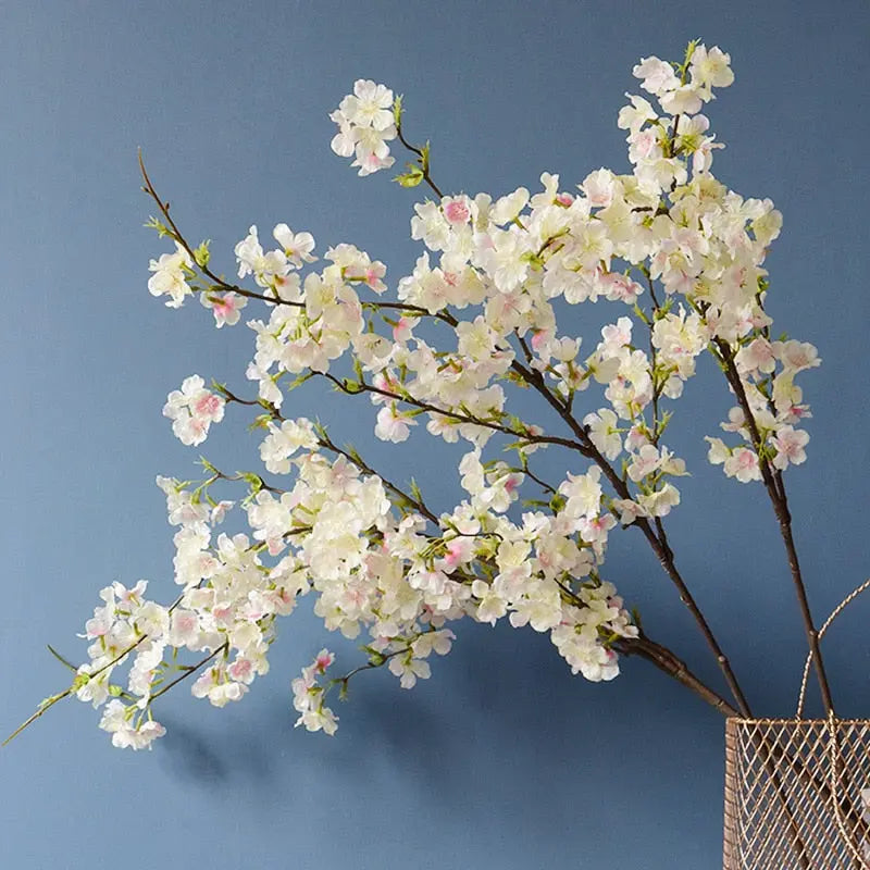 Vivolux | Künstlicher Kirschblütenzweig - 109 cm Seidenblumen