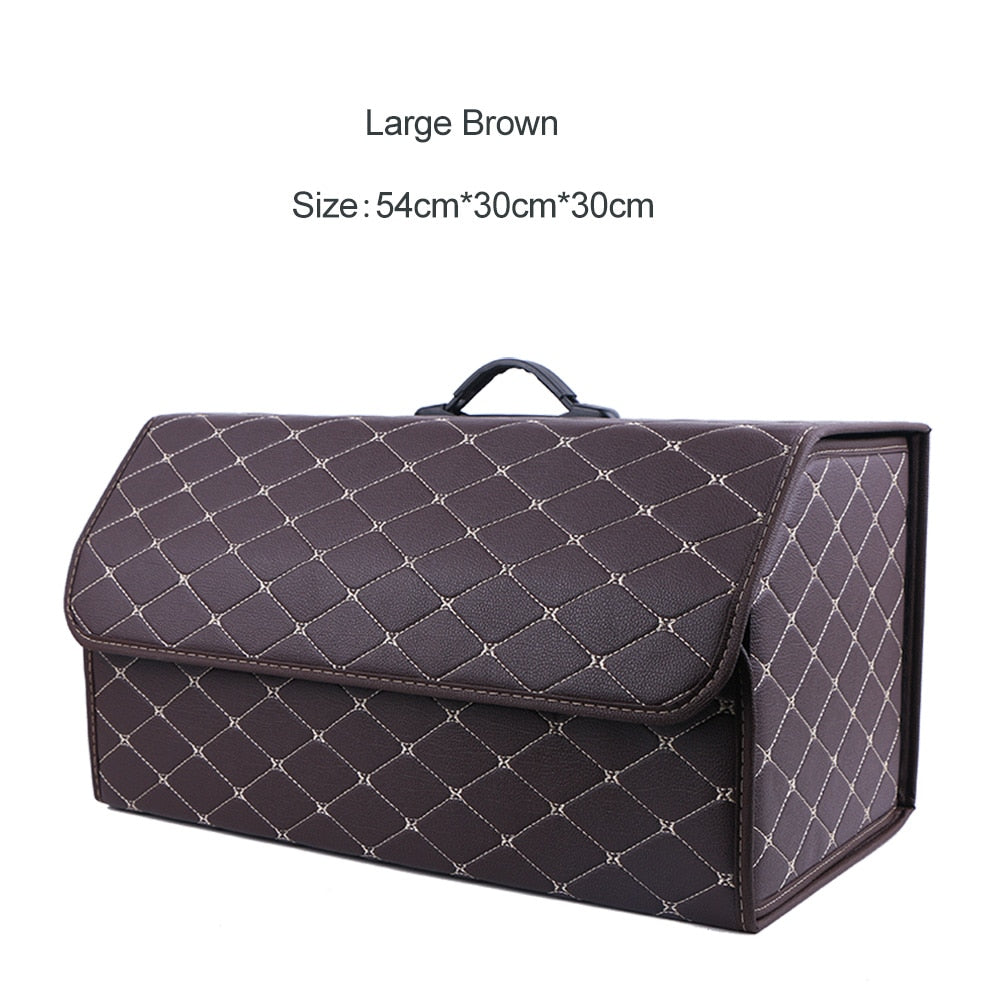 Vivolux | Leder Kofferraum Organizer