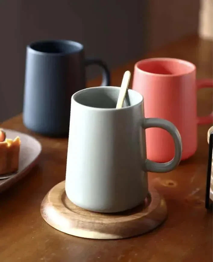 Vivolux | Sehr große Steinzeug-Kaffeetasse
