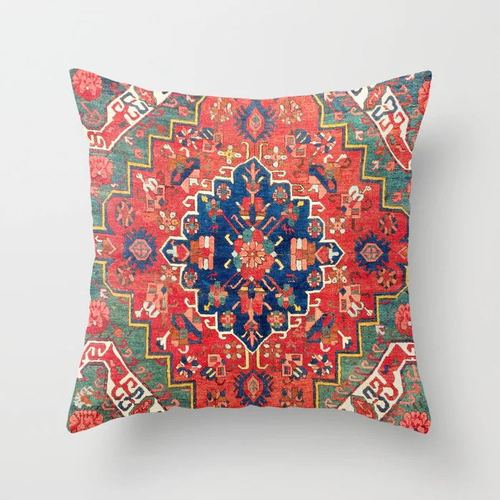 Vivolux | Nordischer Kissenbezug im marokkanischen Stil, indisches Boho-Luxus-Wohnzimmer-Schlafzimmer-Kissenbezug, Lendenkissen, Heimdekoration