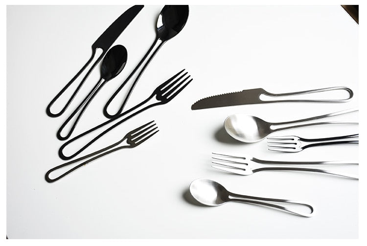 Vivolux | Outline Besteckset aus Edelstahl