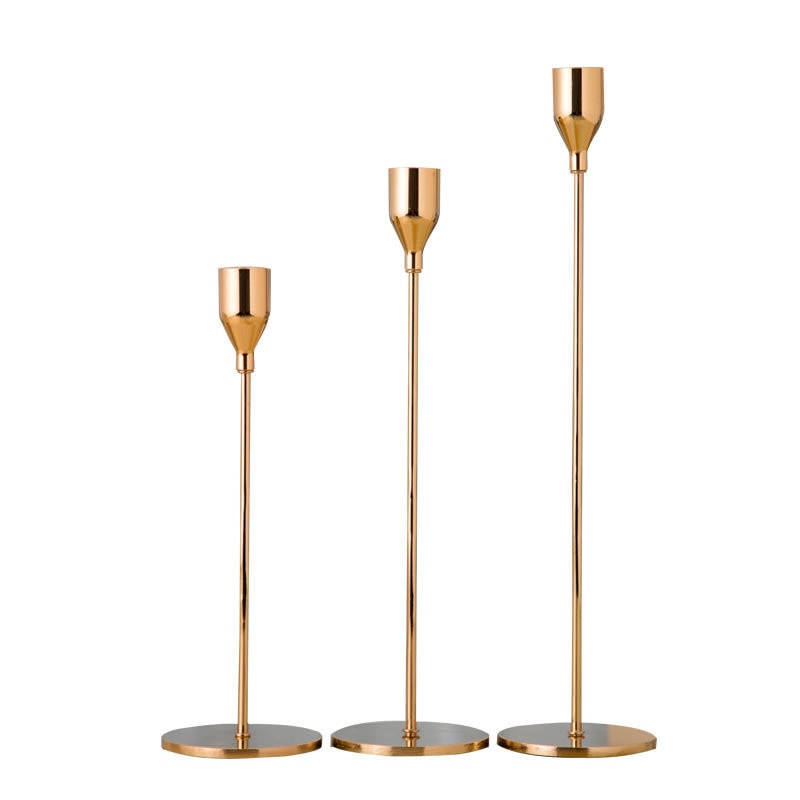 Vivolux | 3er Set Metall Kerzenständer
