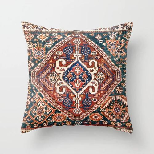 Vivolux | Nordischer Kissenbezug im marokkanischen Stil, indisches Boho-Luxus-Wohnzimmer-Schlafzimmer-Kissenbezug, Lendenkissen, Heimdekoration