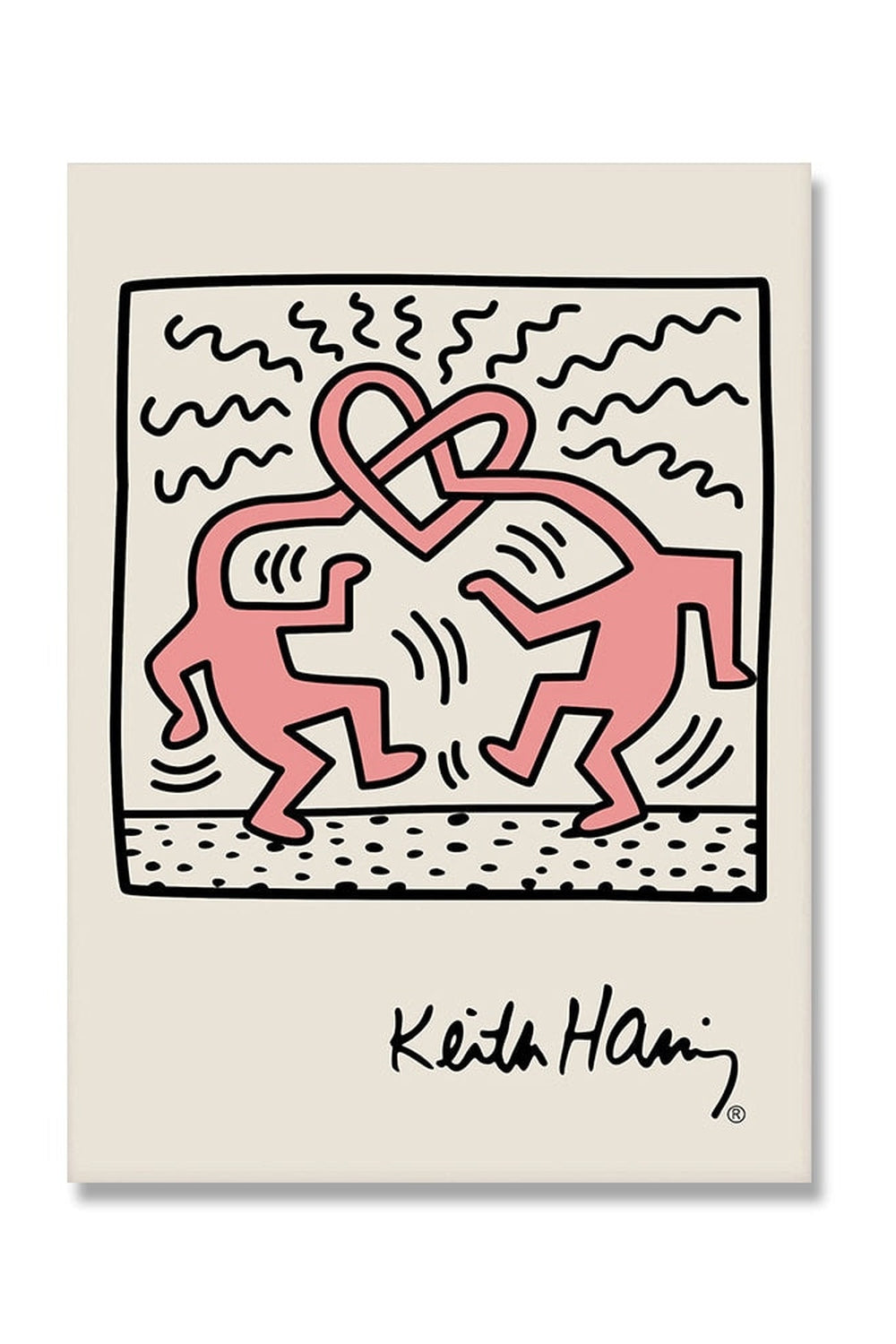 Vivolux | Keith Haring Inspiriertes Leinwandkunst