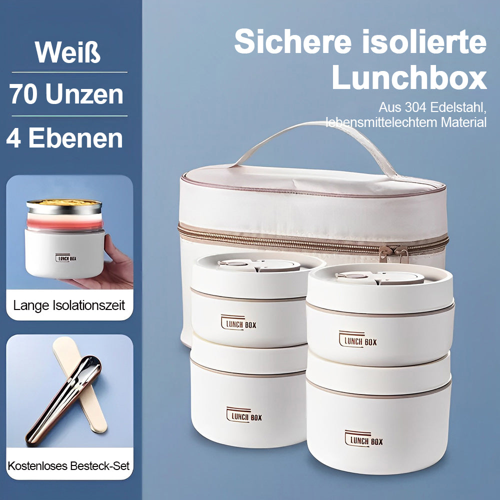 Vivolux | Tragbares isoliertes Lunchbox-Set