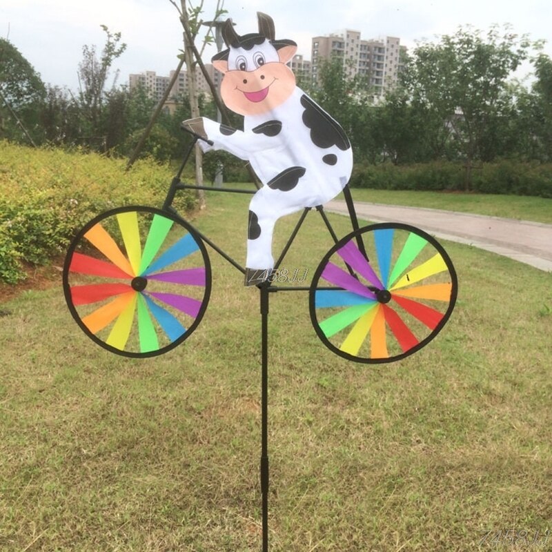 Vivolux | Tier-Fahrrad-Windspinner: Outdoor-Dekoration