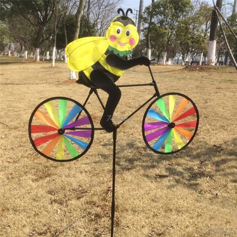 Vivolux | Tier-Fahrrad-Windspinner: Outdoor-Dekoration