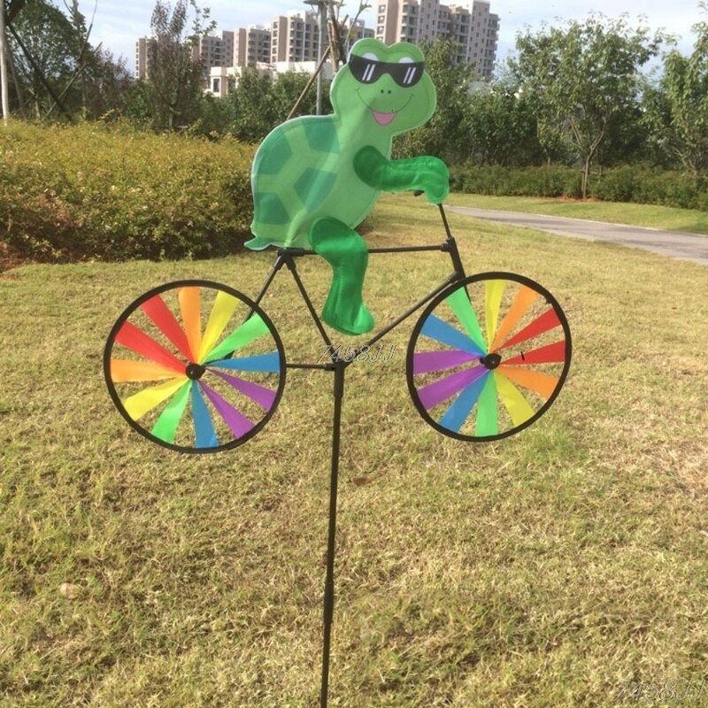 Vivolux | Tier-Fahrrad-Windspinner: Outdoor-Dekoration