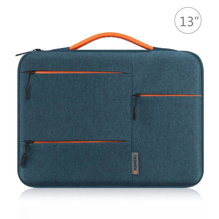 Vivolux | HAWEEL 33,0 cm Sleeve Case Zipper Aktentasche Laptop Handtasche für Macbook, Samsung, Lenovo Thinkpad, Sony, DELL Alienware, CHUWI, ASUS, HP, 13 Zoll - 13,5 Zoll Laptops (Navy Blau)