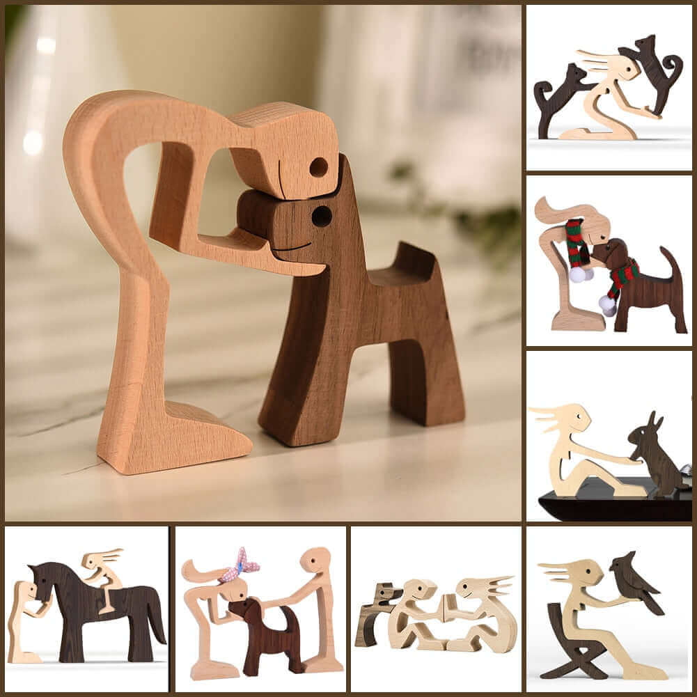 Vivolux | Dänische Holztiere Ornamente