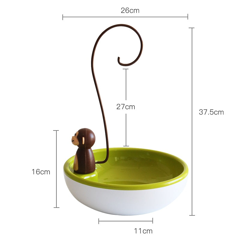 Vivolux | Monkey Shape Küche Banane Hänger Stand
