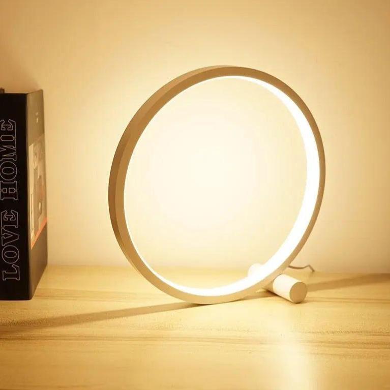 Vivolux | Dimmbare LED Touch Runde Tischlampe für kreative Räume