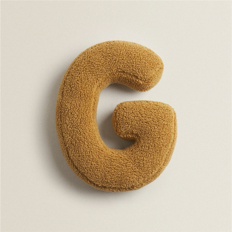 Vivolux | Alphabet Letter Fleece Kissen