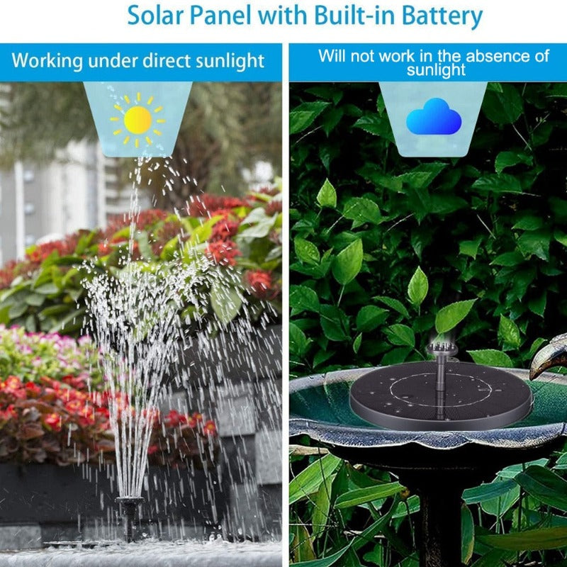 Vivolux | Schwimmender Solar-Springbrunnen