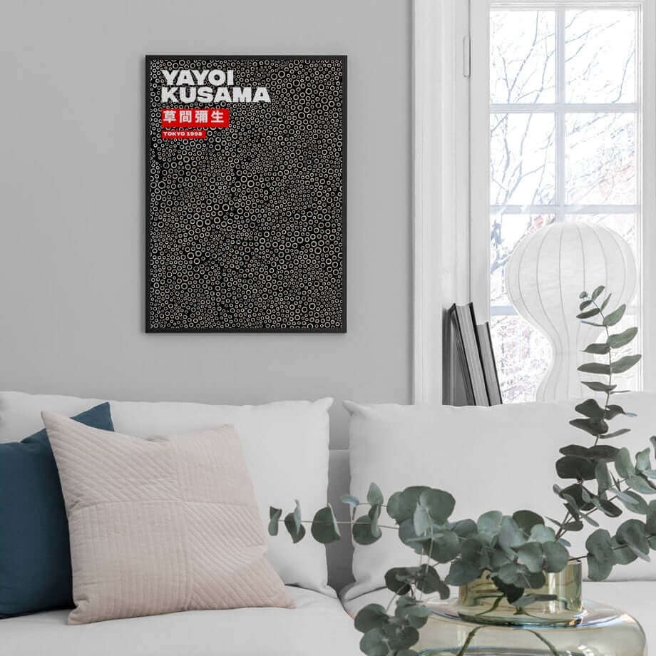 Vivolux | Yayoi Kusama Abstrakt Premium Poster
