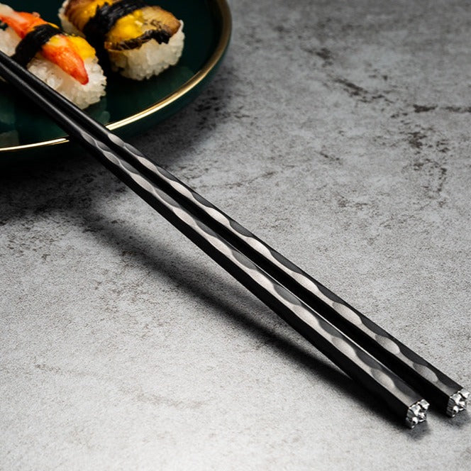 Vivolux | DineLux – Luxuriöses Essstäbchen-Set mit Raffinierten Designs (5 Paar)