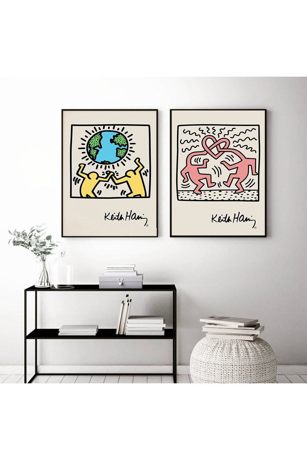 Vivolux | Keith Haring Inspiriertes Leinwandkunst