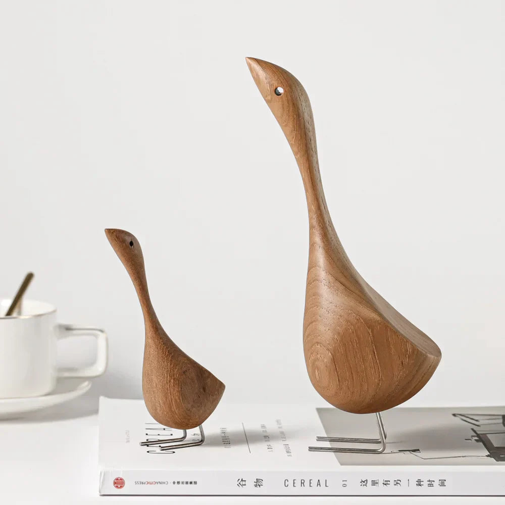 Vivolux | Nordic Holz-Gans Figuren