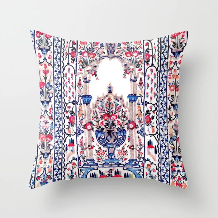 Vivolux | Nordischer Kissenbezug im marokkanischen Stil, indisches Boho-Luxus-Wohnzimmer-Schlafzimmer-Kissenbezug, Lendenkissen, Heimdekoration