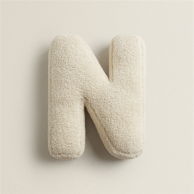 Vivolux | Alphabet Letter Fleece Kissen