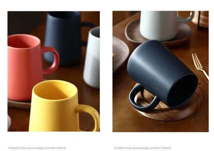 Vivolux | Sehr große Steinzeug-Kaffeetasse