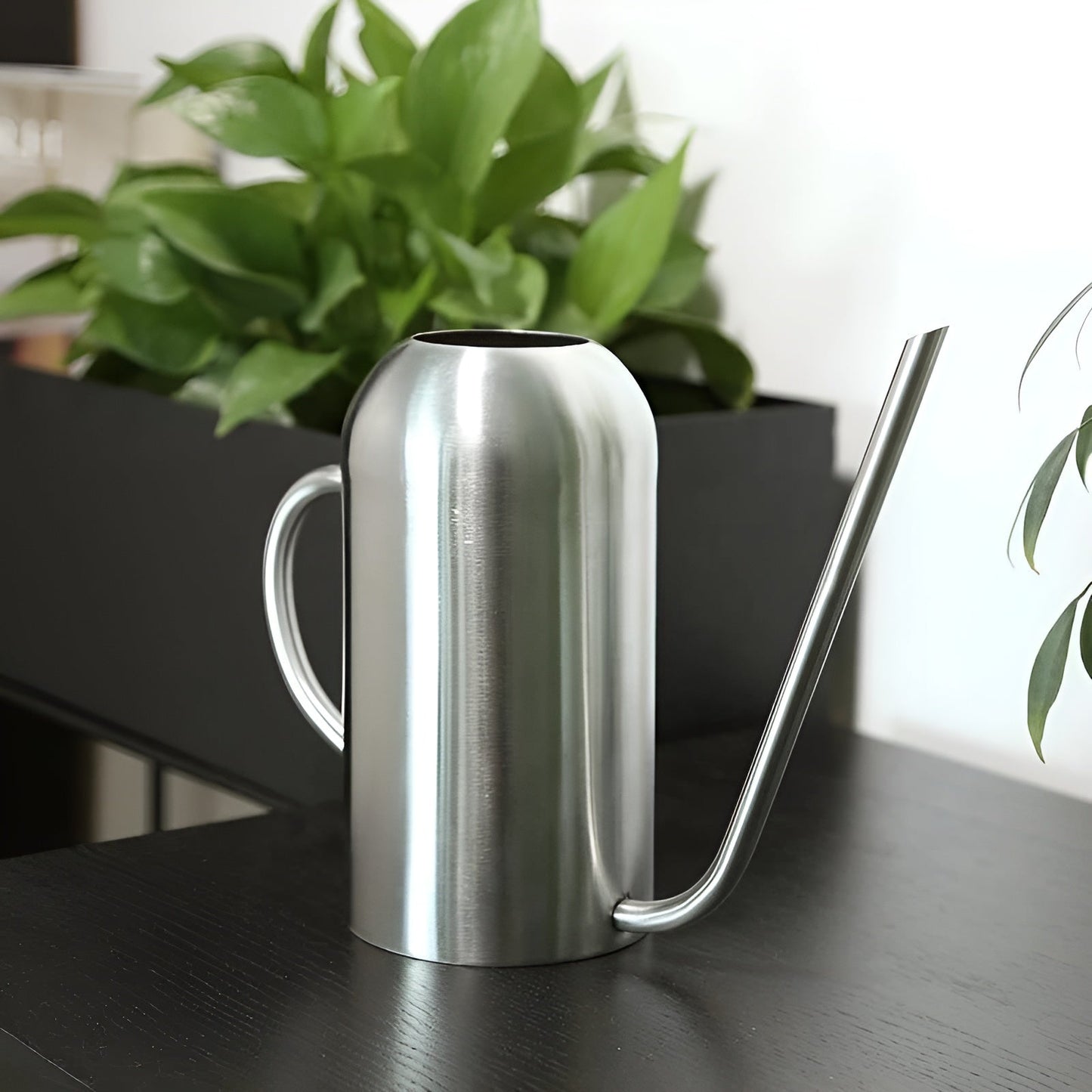 Vivolux | Edelstahl-Ausgießer - 1,5L lange Gießkanne für Pflanzen und Blumen
