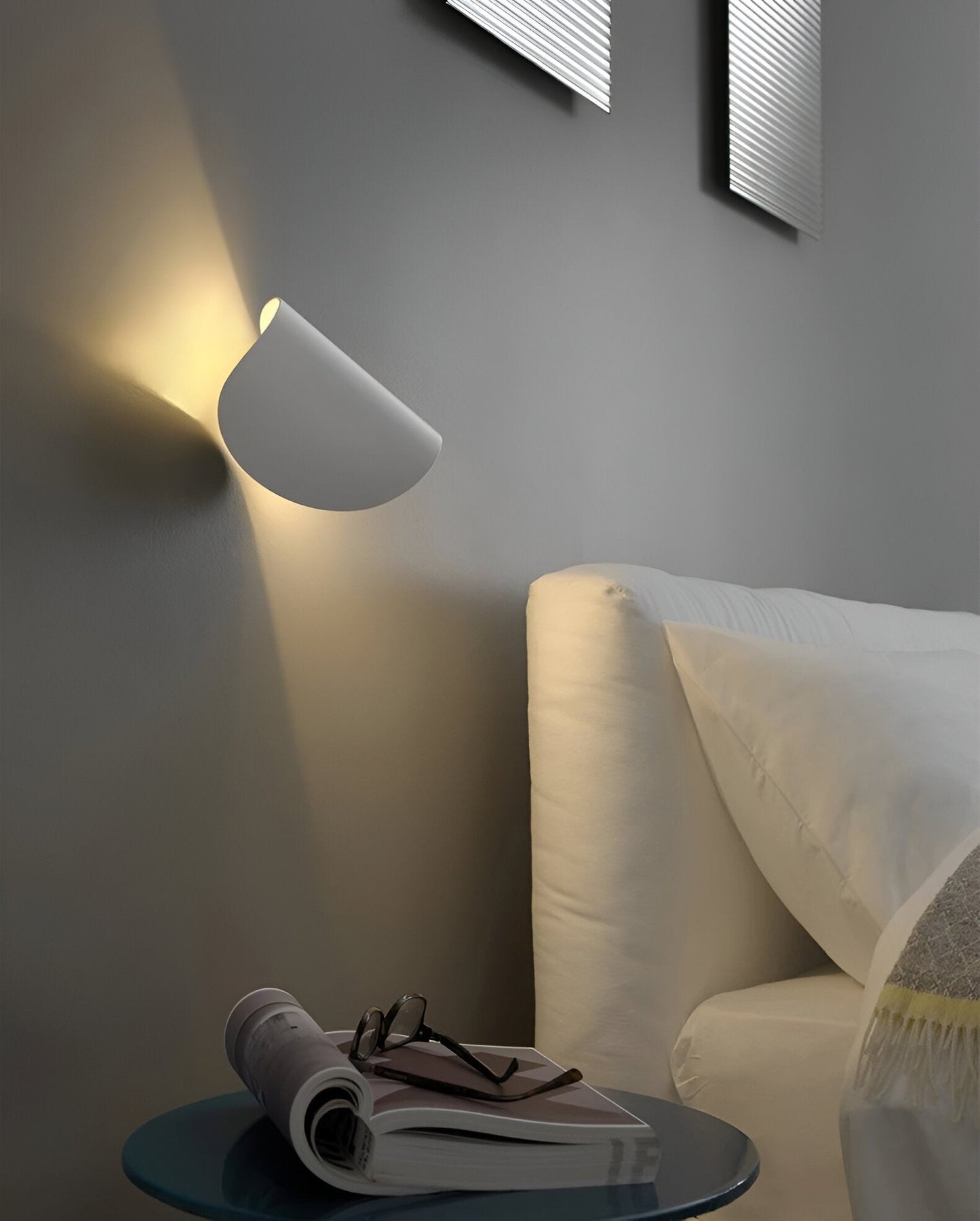 Vivolux | Twist Wandlampe - Drehbare Wandleuchte aus Metall - Curve Wandleuchter