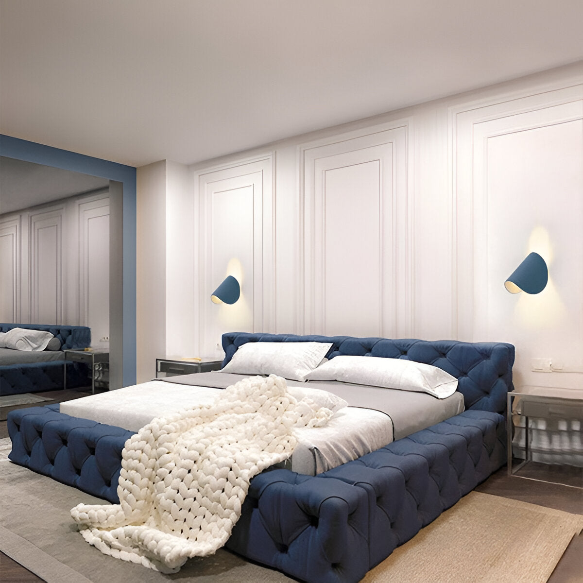 Vivolux | Twist Wandlampe - Drehbare Wandleuchte aus Metall - Curve Wandleuchter