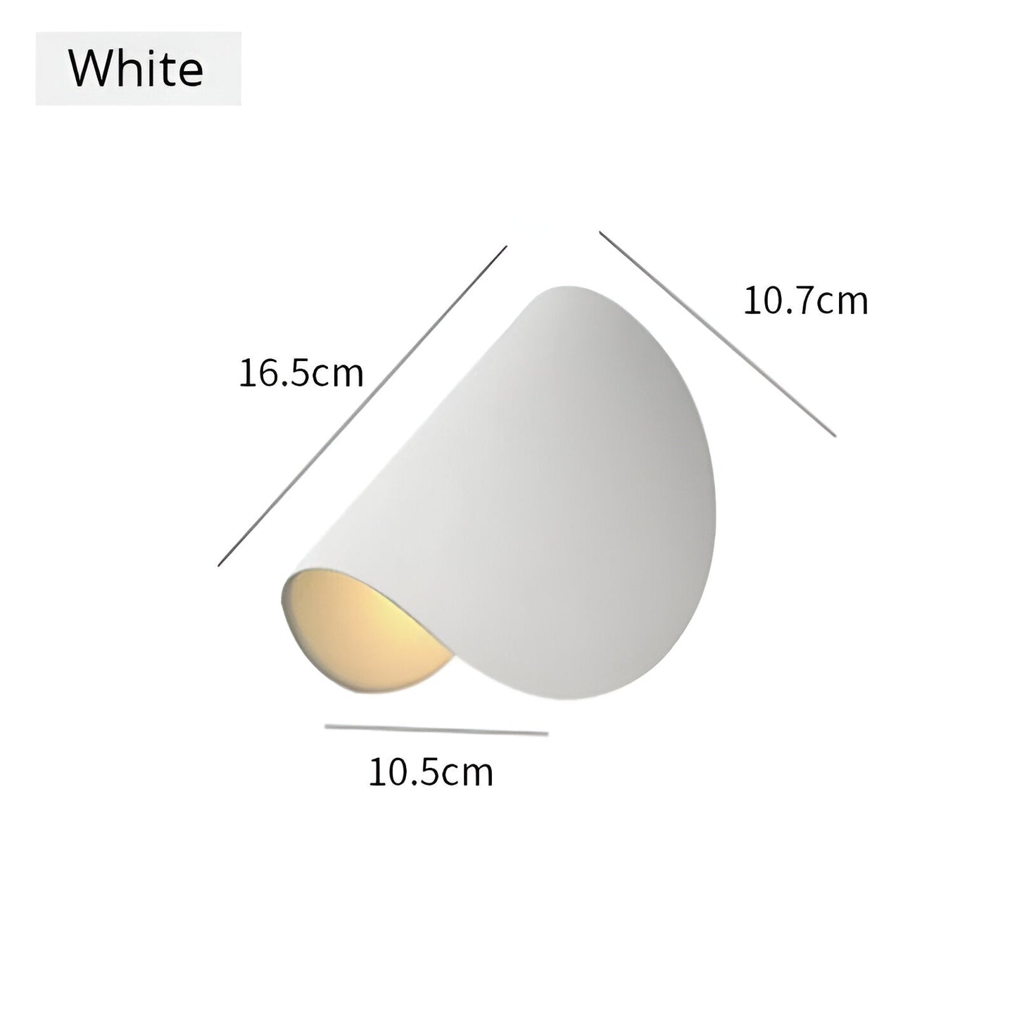 Vivolux | Twist Wandlampe - Drehbare Wandleuchte aus Metall - Curve Wandleuchter