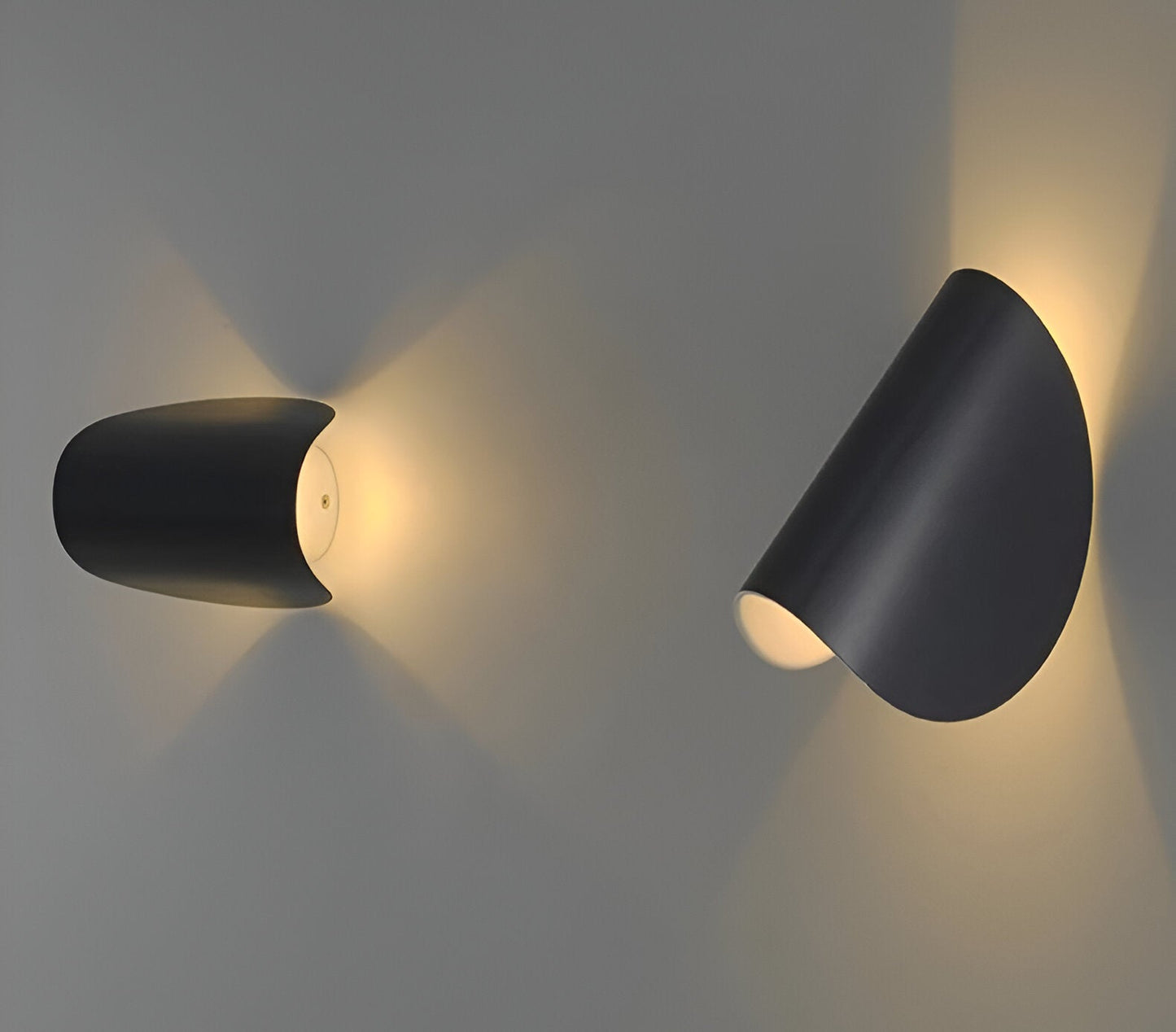 Vivolux | Twist Wandlampe - Drehbare Wandleuchte aus Metall - Curve Wandleuchter