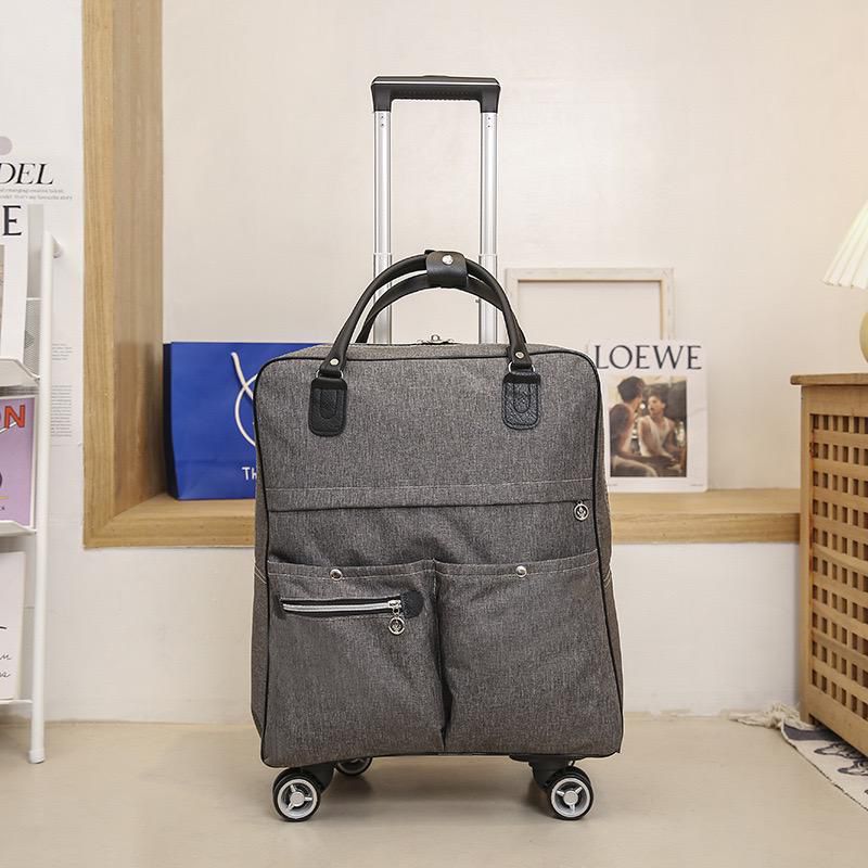 Vivolux | Reise Trolley Tasche mit Schultergurt Handgepäck Tasche