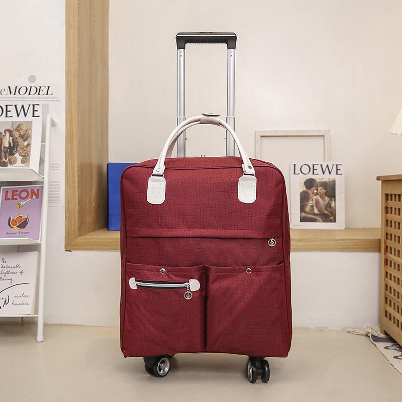 Vivolux | Reise Trolley Tasche mit Schultergurt Handgepäck Tasche
