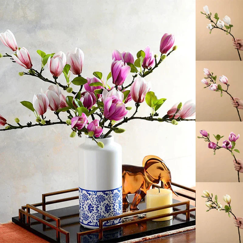 Vivolux | SilkSplendor - Lebensechte künstliche Magnolienzweige