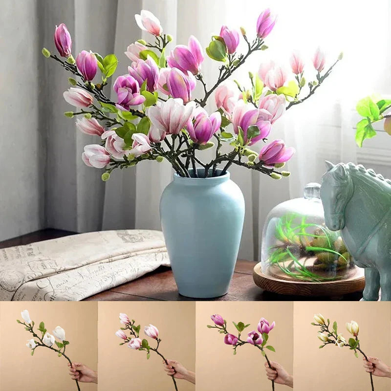 Vivolux | SilkSplendor - Lebensechte künstliche Magnolienzweige
