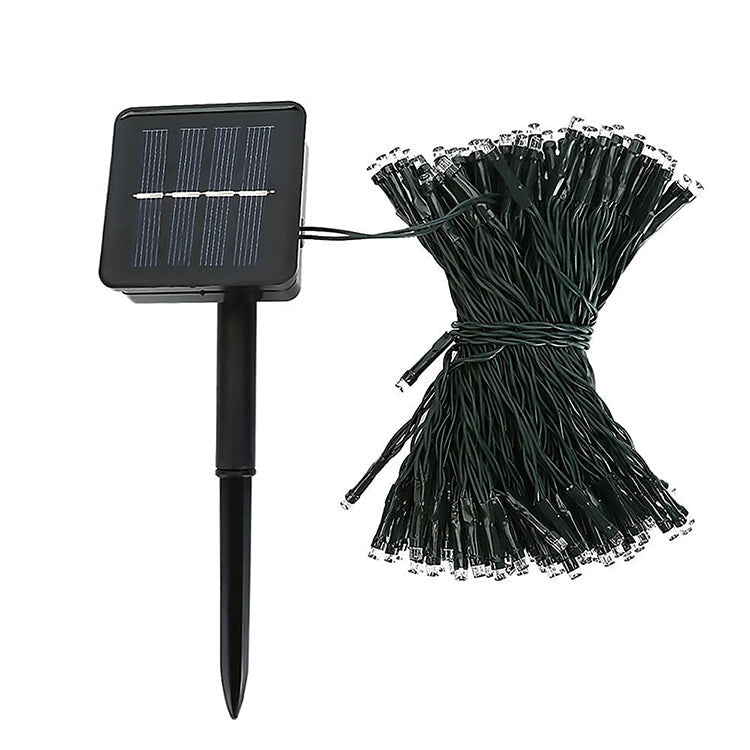 Vivolux | 200 LEDs Outdoor-Wasserdichte Weihnachtsfestdekoration Solar Lampen Lichterkette, Länge: 22m(Blaue)
