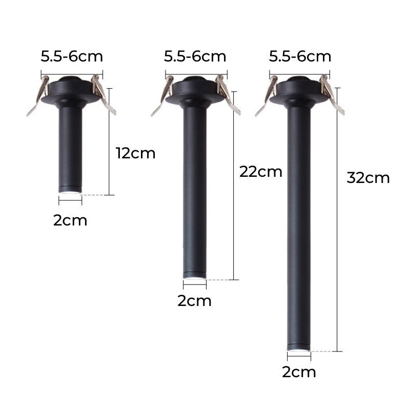 Vivolux | Langzylinder - Led - Spotlight - Deckenlampe